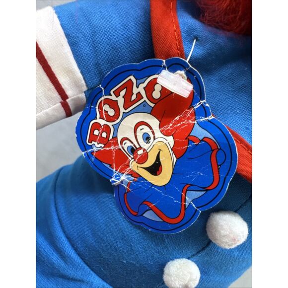 Bozo The Clown Plush Doll Toy 1989 Ace Novelty Co 16" Inches Tall Larry Harmon - Picture 2 of 8
